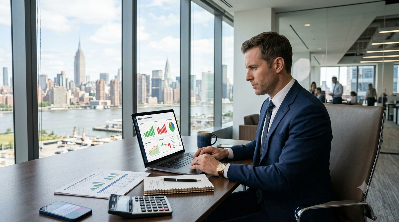 Professional accounting and bookkeeping services workspace