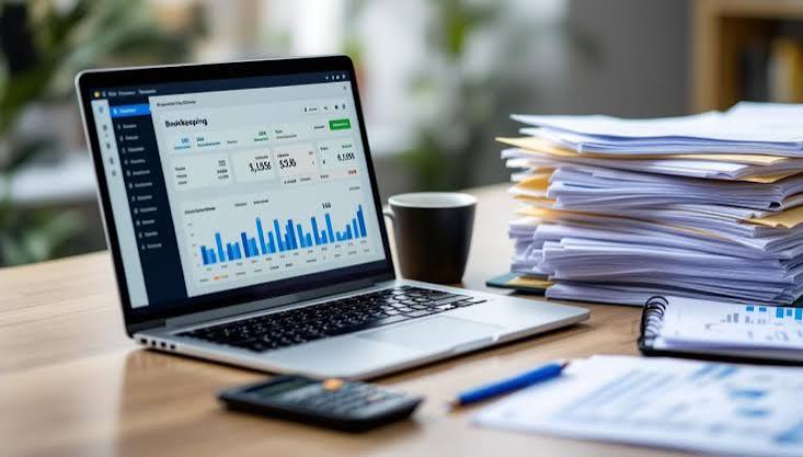 Real-time bookkeeping dashboard with live financial data