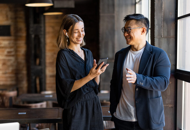 AI Finora Accounting Software on tablet