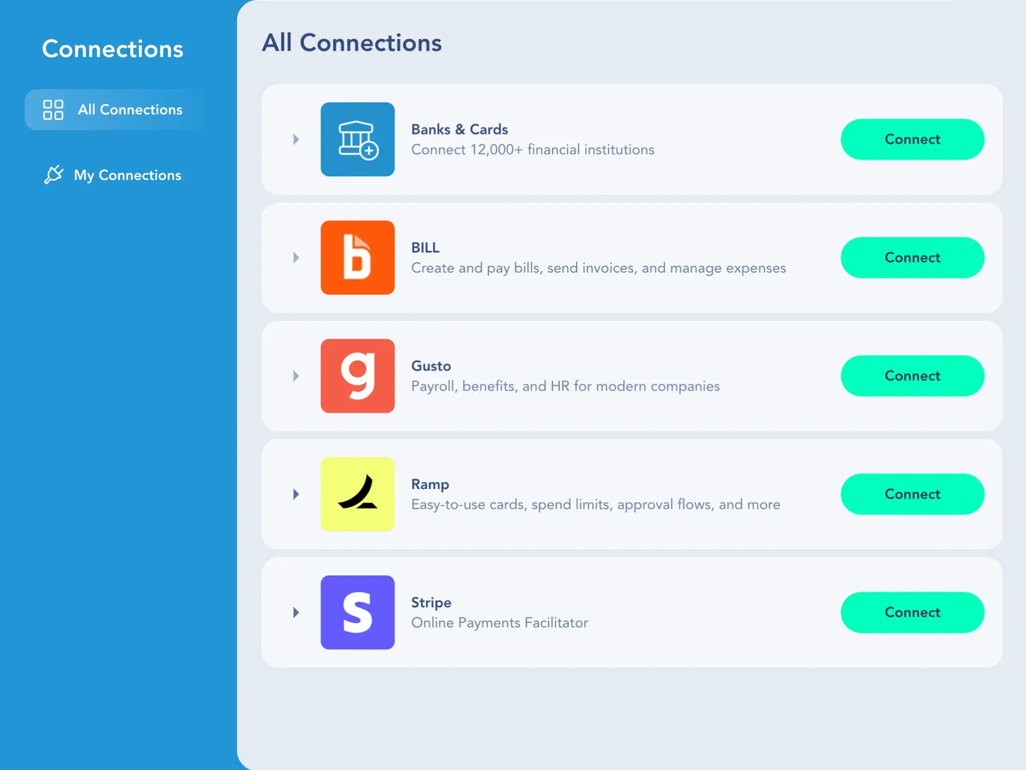 Digits Connections screen